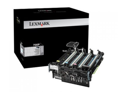LEXMARK 700P photoconductor unit zwart en kleur standard capacity 40.000 pagina s 1-pack