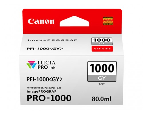 CANON PFI-1000 grijze inkttank