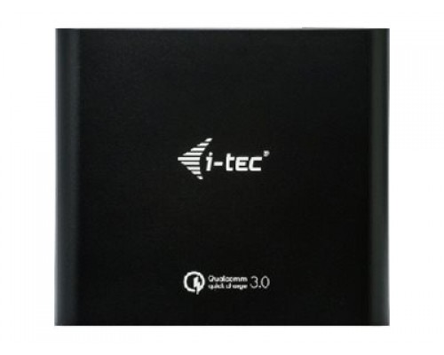 I-TEC USB-C Universal Charger 80W 1x USB-C port 60W 4x USB-A port 20W QC 3.0 for Laptops Tablets Smartphones HP Apple Dell etc.