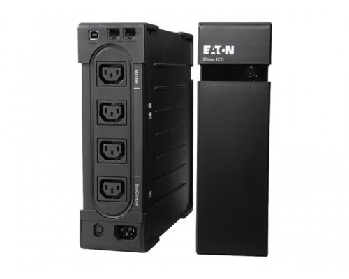 Eaton UPS Ellipse ECO 1200 USB IEC (rack/tower) - AC 230 V - 750 Watt - 1200 VA - USB - IEC-320-C13 8 Output - 2U - 19inch