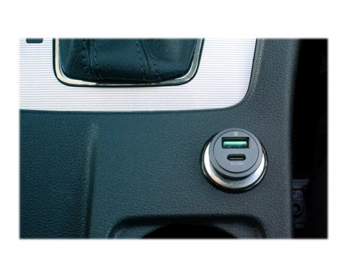 I-TEC Car Charger 1x USB-C PD 30 W 1x USB QC 3.0