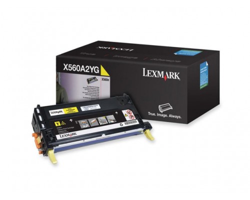 LEXMARK X560 tonercartridge geel standard capacity 4.000 paginas 1-pack