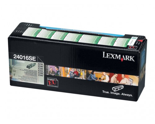 LEXMARK E232, E33x, E340, E342n, E240 tonercartridge zwart standard capacity 2.500 paginas 1-pack return program