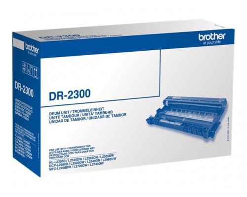 BROTHER DR-2300 drum zwart standard capacity 12.000 pagina s 1-pack