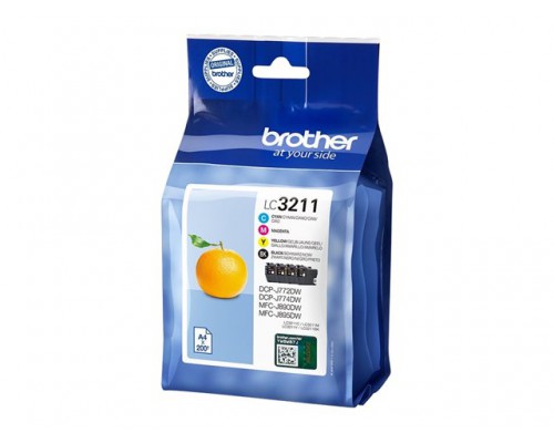 BROTHER LC3211 VALUE BLISTER LC3211BK/C/M/Y