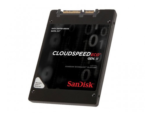 SANDISK CloudSpeed Eco Gen. II SSD 960GB Data Center 6,4cm 2,5inch SATA 6Gb/s 15nm MLC read-intensive