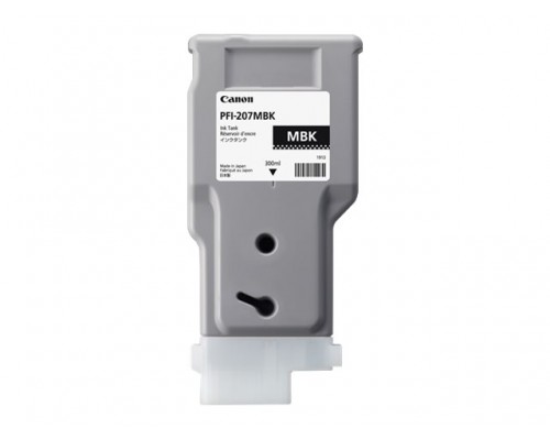 CANON PFI-207MBK inktcartridge matzwart standard capacity 300ml 1-pack