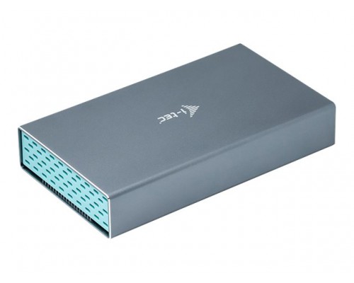 I-TEC USB 3.0 MySafe External Enclosure for 8.9cm 3.5inch SATA HDD SSD I/II/III USB 3.0 up to 5Gbps Alucase
