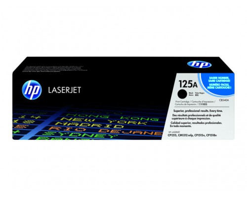 HP 125A Colour LaserJet originele toner cartridge zwart standard capacity 2.200 pagina s 1-pack