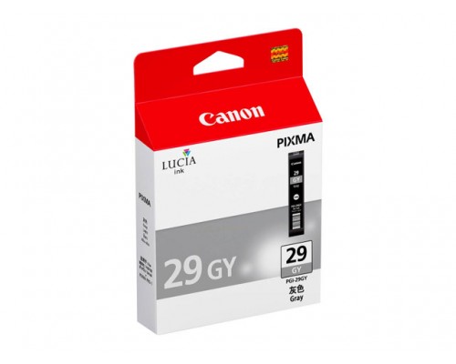 CANON PGI-29 GY inktcartridge grijs standard capacity 724 Pictures 1-pack