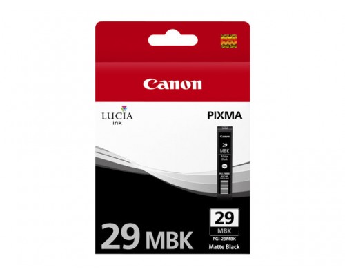 CANON PGI-29 MBK inktcartridge matzwart standard capacity 1.900 pictures 1-pack