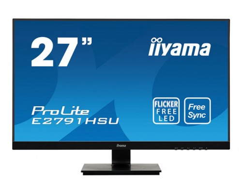 IIYAMA E2791HSU-B1 27inch WIDE LCD 1920x1080 TN panel HDMI VGA 1ms Black Tuner