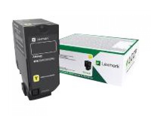 LEXMARK Toner High Yield Return Programme Yellow for CX725 16k