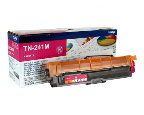 BROTHER TN241M HL-3140CW/3150CDW/3170CDW tonercartridge magenta standard capacity 1.400 pagina s 1-pack