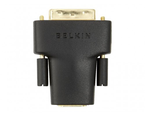 BELKIN ADAPTER HDMI/DVI-D F/M BLACK GOLD-PLATED
