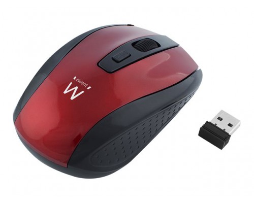 EWENT EW3237 Wireless mouse red 1000/1200/1600dpi