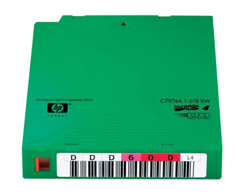 HPE LTO Ultrium 4 non-custom labelled data cartridge 800 / 1600GB 20-pack