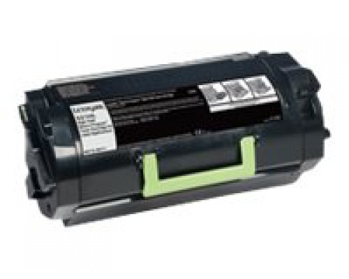 LEXMARK 520HAL tonercartridge zwart high yield 25.000 pagina s 1-pack non-return program, for labels