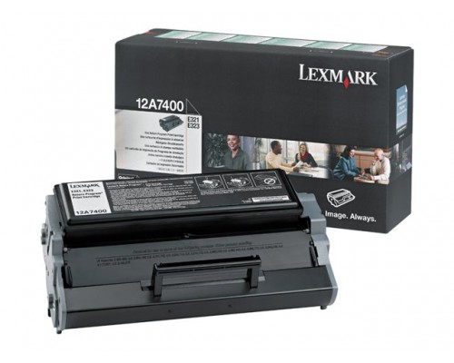 LEXMARK E321, E323 tonercartridge zwart standard capacity 3.000 pabinas 1-pack return program