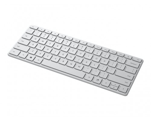 MS Bluetooth Compact Keyboard Bluetooth French Glacier Belgium/Netherlands 1 License