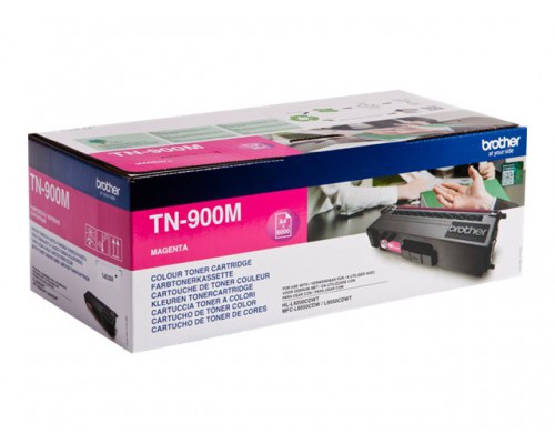 BROTHER TN-900M tonercartridge magenta extra high capacity 6.000 pagina s 1-pack