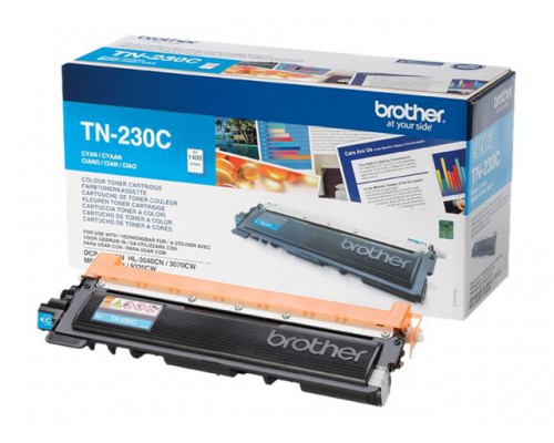 BROTHER TN-230 tonercartridge cyaan standard capacity 1.400 pagina s 1-pack