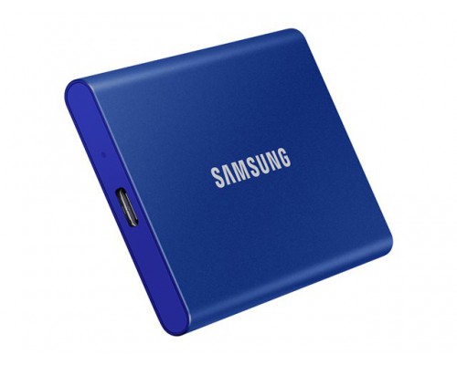 SAMSUNG Portable SSD T7 1TB extern USB 3.2 Gen 2 indigo blue