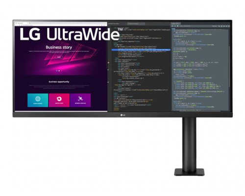 LG 34WN780 Ergo 34inch IPS HDR10 21:9 3440x1440 300 cd/m2 75hz 1000:1 5ms 178x178 AG 3H HDMIx2 DP 1.4 Headphone Out