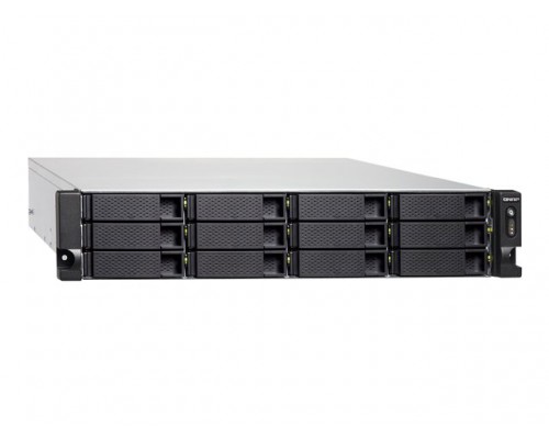 QNAP TS-1886XU-RP-D1622-8G 12 +6-Bay TurboNAS SATA 6G Xeon D-1622 8GB ECC RAM 4-LAN built0in 2 10Gb SFP+ 40Gb network-ready iSCSI