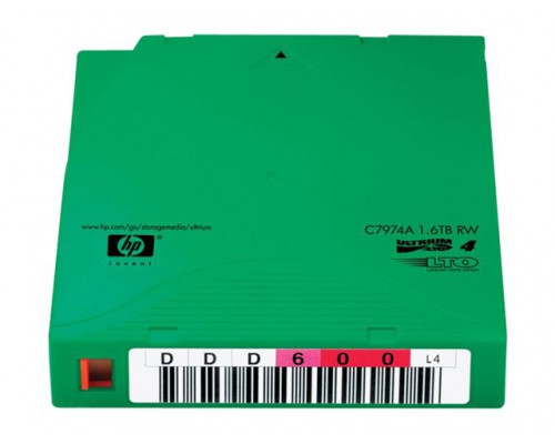 HPE LTO Ultrium 4 custom labelled data cartridge 800 / 1600GB 20-pack