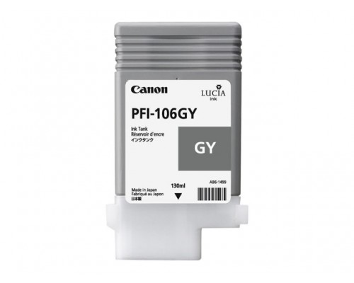 CANON PFI-106PGY inktcartridge foto grijs standard capacity 130 ml 1-pack