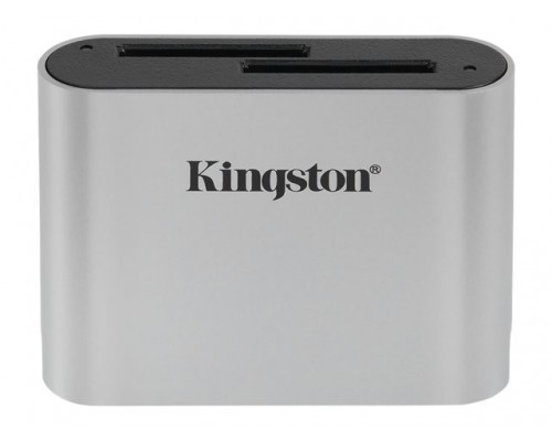 KINGSTON USB3.2 Gen1 Workflow Dual-Slot SDHC/SDXC UHS-II Card Reader