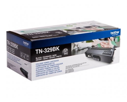 BROTHER TN-329BK tonercartridge zwart extra high capacity 6.000 pagina s 1-pack