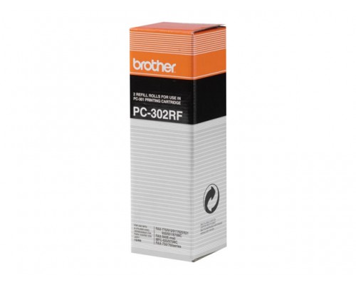 BROTHER PC-302RF donorrol zwart 235 pagina s refill 2-pack