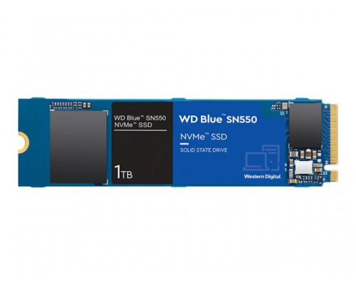 WD Blue SSD SN550 NVMe 1TB M.2 2280 PCIe Gen3 8Gb/s Bulk