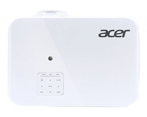 ACER P5530 DLP Projektor 4000 ANSI Lumen FullHD 1920x1080 20000:1 1x HDMI/MHL 1x HDMI 1.4a RJ45 D-Sub white