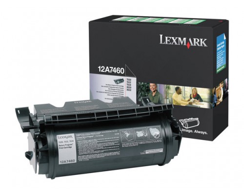 LEXMARK T63X tonercartridge zwart standard capacity 5.000 pagina s 1-pack return program