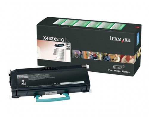 LEXMARK X46x tonercartridge zwart standard capacity 15.000 pagina s 1-pack corporate