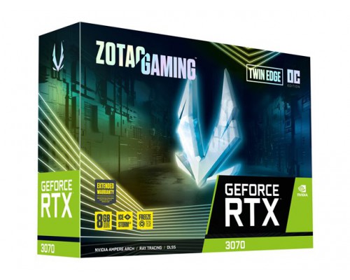 ZOTAC GAMING GeForce RTX 3070 Twin OC Edge 8GB GDDR6 256bit HDMI 2.1 3xDisplay Port 1.4a