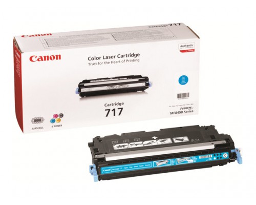 CANON 717 tonercartridge cyaan standard capacity 4.000 pagina s 1-pack