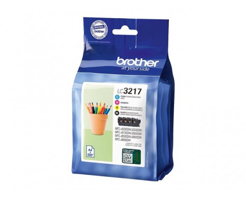 BROTHER Value Pack LC3217BK/C/M/Y