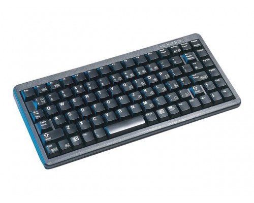 CHERRY Mechanical keyboard low profile compact 86 keys USB + PS/2 black