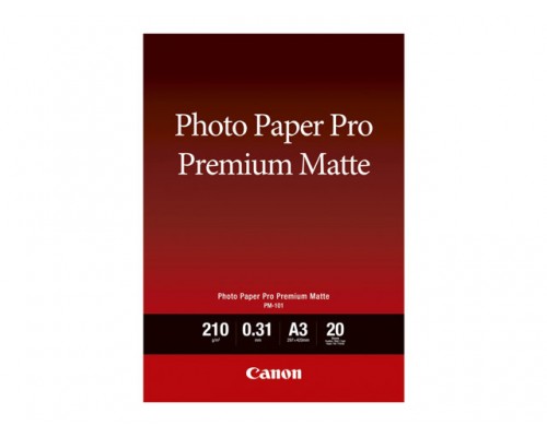 CANON Photo Paper Premium Matte A3 20 sheets