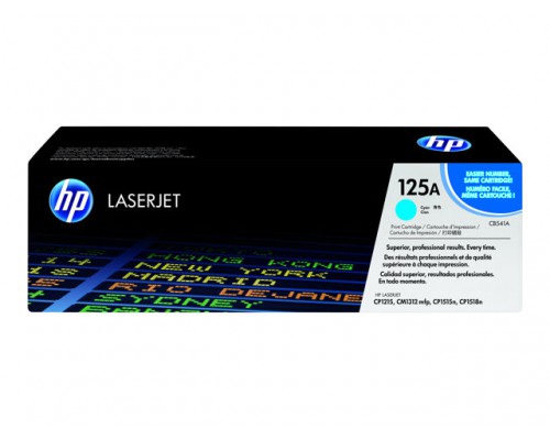 HP 125A Colour LaserJet originele toner cartridge cyaan standard capacity 1.400 pagina s 1-pack