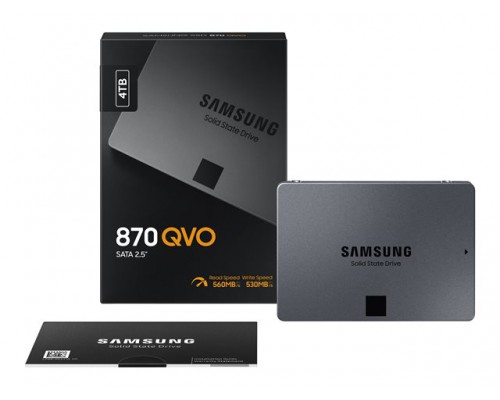 SAMSUNG SSD 870 QVO 4TB 2.5p SATA-6.0Gbps