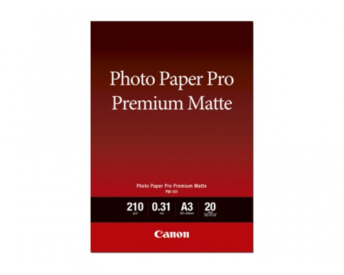 CANON Photo Paper Premium Matte A3+ 20 sheets