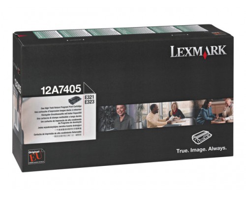 LEXMARK E321 E323 tonercartridge zwart high capacity 6.000 pagina s 1-pack return program