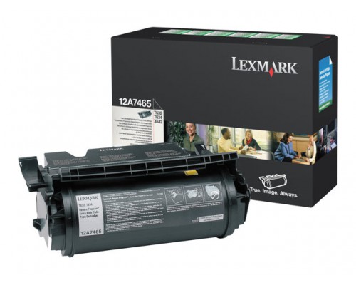 LEXMARK T632, T634 tonercartridge zwart extra high capacity 32.000 pagina s 1-pack return program