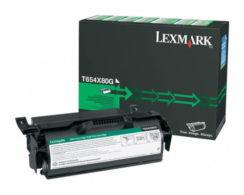 LEXMARK Toner cartridge black T65x