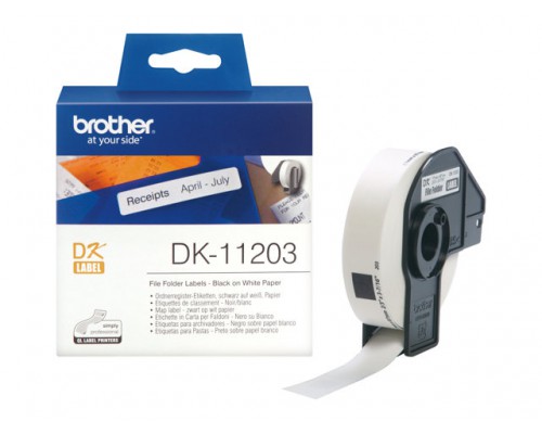 BROTHER DK11203 die-cut map label 17x87mm 300 labels